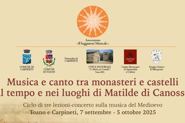 Musica e canto tra monasteri e castelli al tempo e nei luoghi di Matilde di Canossa